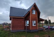 Фото со стройплощадок - Каркасный дом 7,5х10,5 м.