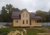 Фото со стройплощадок - Дом по проекту К-19