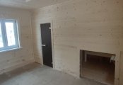 Фото со стройплощадок - Каркасная баня 4,5х6,5 м.