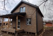 Фото со стройплощадок - Каркасный дом 7х11 м.