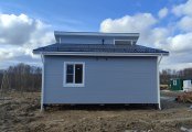 Фото со стройплощадок - Каркасный дом 7,5х10 м.