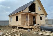 Фото со стройплощадок - Дом по проекту К-116