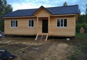 Фото со стройплощадок - Каркасный дом 9х12 м.