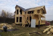 Фото со стройплощадок - Дом по проекту К-127