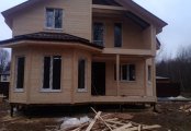 Фото со стройплощадок - Дом по проекту К-126