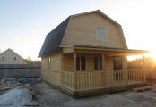 Фото со стройплощадок - Баня по проекту Б-9