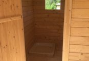Фото со стройплощадок - Баня из бруса 5х7 м.