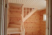 Фото со стройплощадок - Дом из бруса 9х11 м