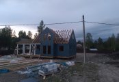 Фото со стройплощадок - Дом по проекту К-19