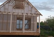 Фото со стройплощадок - Дом по проекту К-105