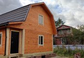 Фото со стройплощадок - Дом из бруса 6х7,2 м