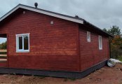Фото со стройплощадок - Каркасный дом 8,5х11 м 