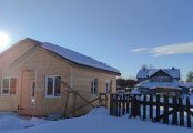 Фото со стройплощадок - Каркасный дом 8х9 м. 