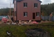Фото со стройплощадок - Каркасный дом 9.5х7.5