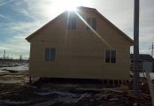 Фото со стройплощадок - Дом по проекту К-57