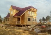 Фото со стройплощадок - Дом по проекту К-51