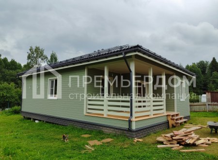 Фото со стройплощадок - Каркасный дом 8,5х12 м.