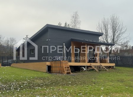 Фото со стройплощадок - Каркасный дом 10х11 м.