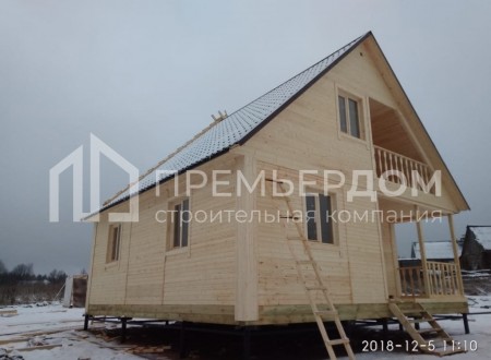 Фото со стройплощадок - Дом по проекту К-62