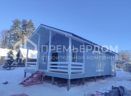 Фото со стройплощадок - Каркасный дом 7,5х12 м. 