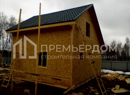 Фото со стройплощадок - Дом по проекту К-31