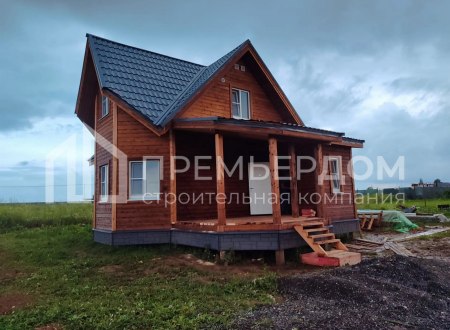 Фото со стройплощадок - Каркасный дом 7,5х10,5 м.