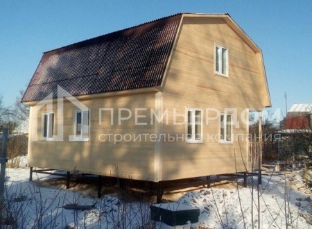 Фото со стройплощадок - Дом по проекту К-42