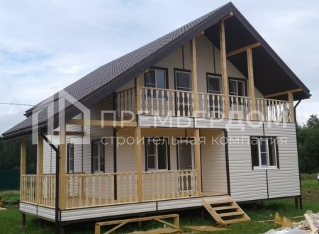 Фото со стройплощадок - Дом по проекту К-29