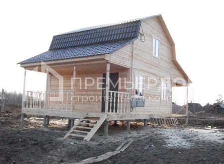 Фото со стройплощадок - Дом 6x12 м.