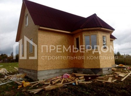 Фото со стройплощадок - Дом по проекту К-54