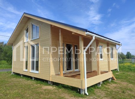 Фото со стройплощадок - Каркасный дом 9,5х10 м.