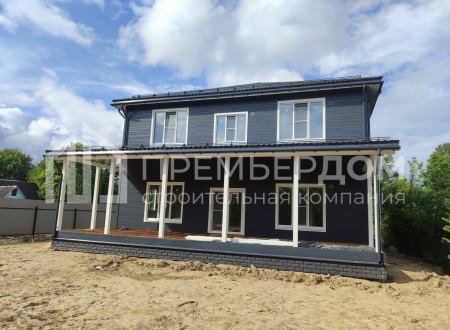 Фото со стройплощадок - Каркасный дом 12х16 м.