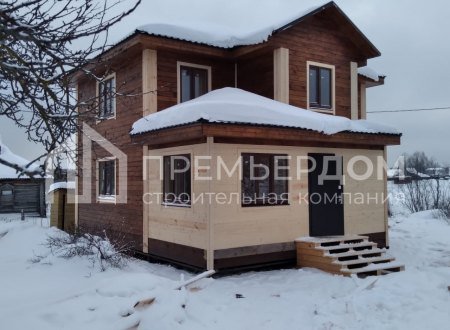 Фото со стройплощадок - Дом по проекту Д-6