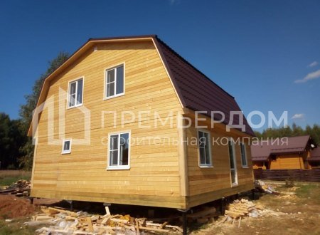 Фото со стройплощадок - Дом по проекту Д-88