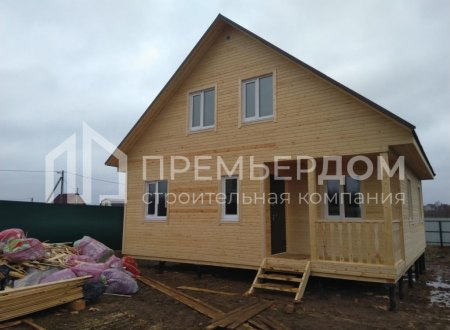 Фото со стройплощадок - Дом по проекту К-76