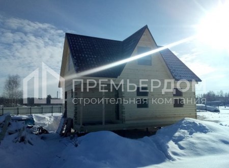 Фото со стройплощадок - Дом по проекту Д-3