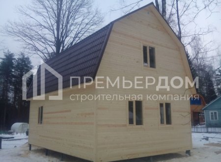 Фото со стройплощадок - Дом по проекту К-77