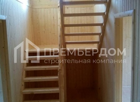 Фото со стройплощадок - Каркасный дом 8x8