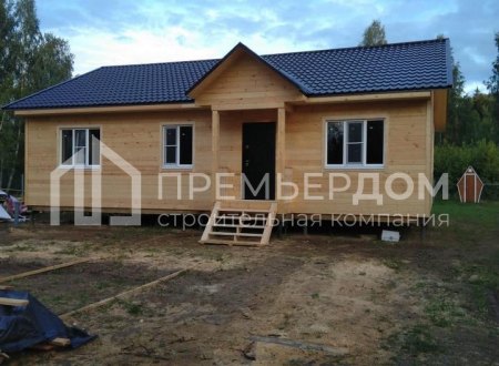 Фото со стройплощадок - Каркасный дом 9х12 м.