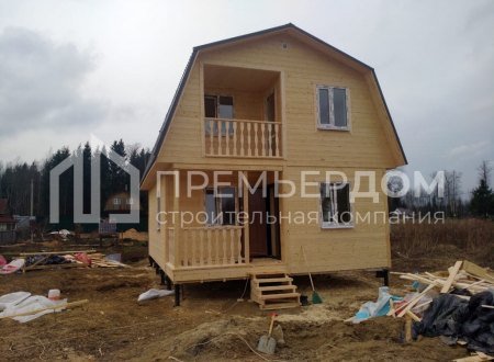 Фото со стройплощадок - Дом по проекту К-28