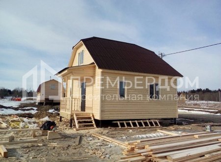 Фото со стройплощадок - Дом по проекту К-57