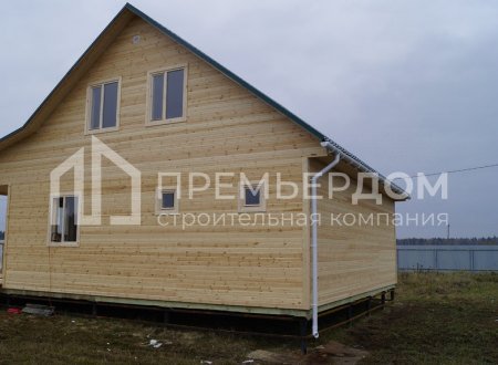 Фото со стройплощадок - Дом 8x10 м.