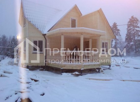 Фото со стройплощадок - Баня по проекту К-25