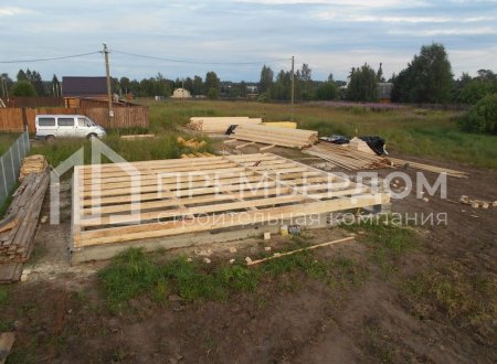 Фото со стройплощадок - Дом по проекту Д-39