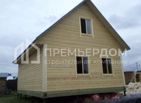 Фото со стройплощадок - Дом по проекту Д-11