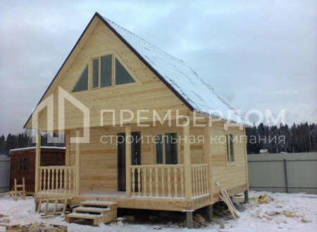 Фото со стройплощадок - Баня по проекту Б-15