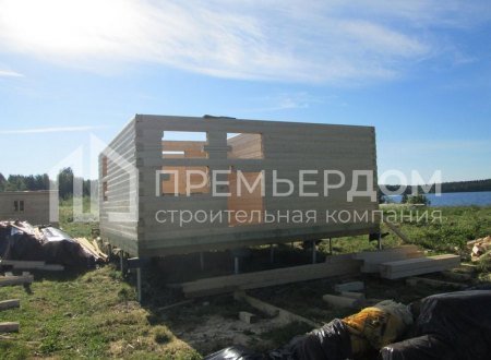 Фото со стройплощадок - Дом по проекту Д-7