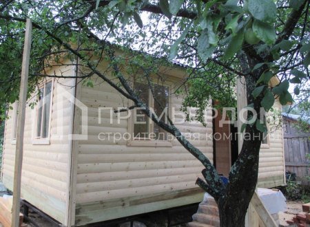 Фото со стройплощадок - Баня по проекту Б-19