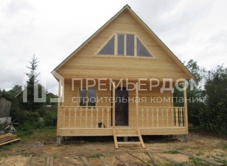 Фото со стройплощадок - Баня по проекту Б-11