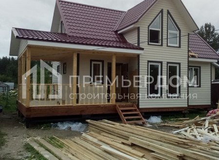 Фото со стройплощадок - Дом по проекту К-19